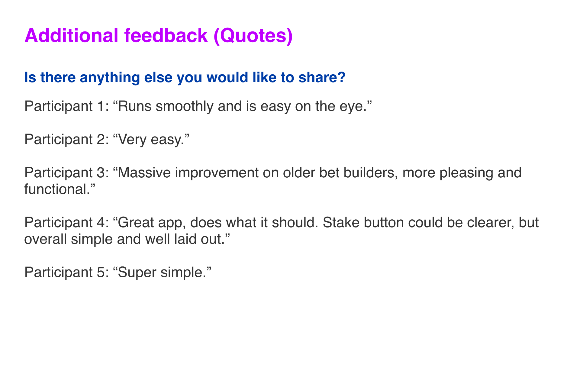 5_Additional feedback (Quotes)